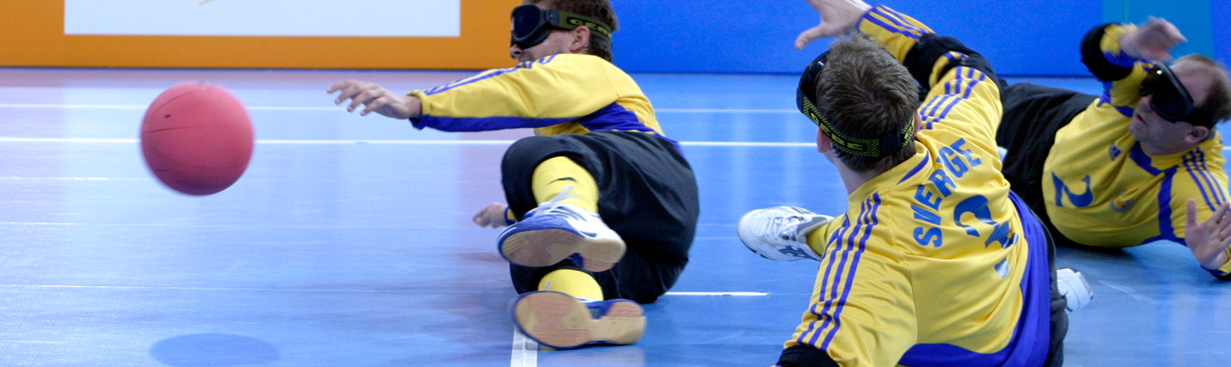 jogadores de goalball