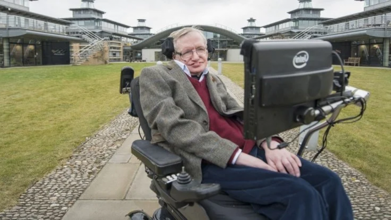 Historias de superação, Stephen Hawking