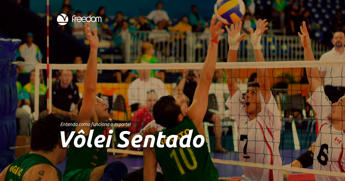 Conheça o esporte vôlei sentado